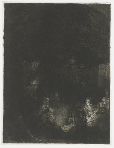 Pohřeb od Rembrandt van Rijn