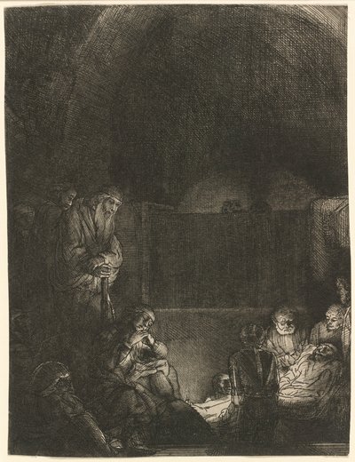 Pohřeb od Rembrandt van Rijn
