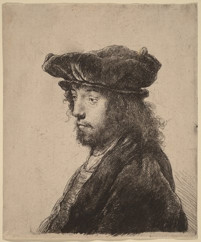 Čtvrtá orientální hlava od Rembrandt van Rijn
