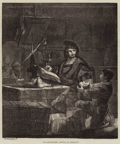 Zlatá váha od Rembrandt van Rijn