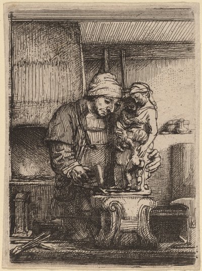 Zlatník od Rembrandt van Rijn
