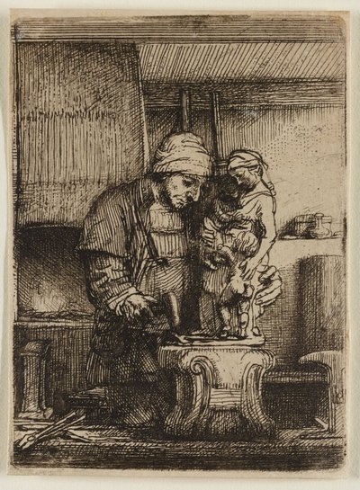 Zlatník od Rembrandt van Rijn