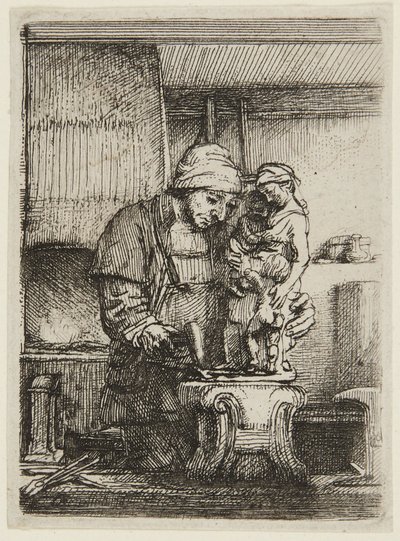 Zlatník od Rembrandt van Rijn