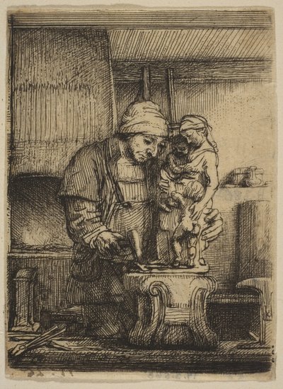 Zlatník, 1655. od Rembrandt van Rijn