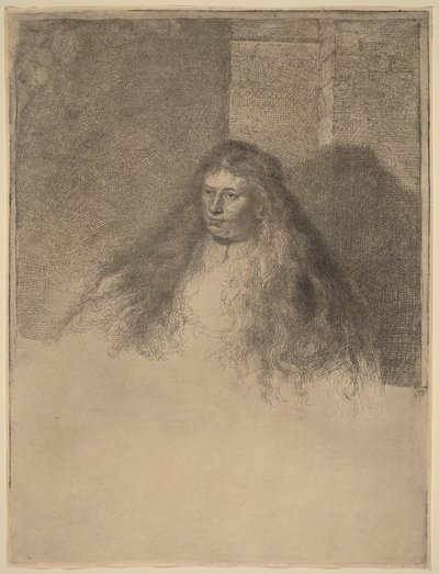 Velká židovská nevěsta od Rembrandt van Rijn