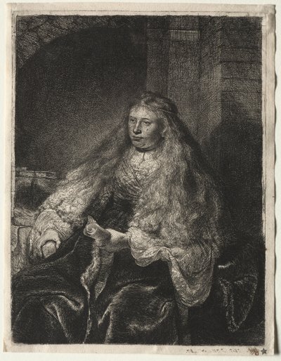 Velká židovská nevěsta, 1634. od Rembrandt van Rijn