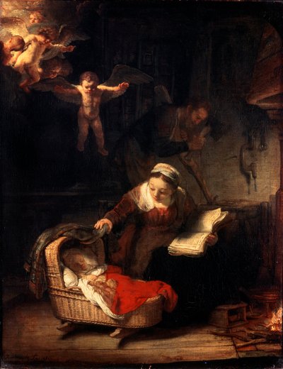 Svatá rodina, 1645. od Rembrandt van Rijn