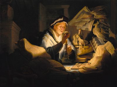 Podobenství o bohatém bláznovi, 1627. od Rembrandt van Rijn