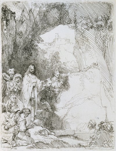 Vzkříšení Lazara, 1642 od Rembrandt van Rijn