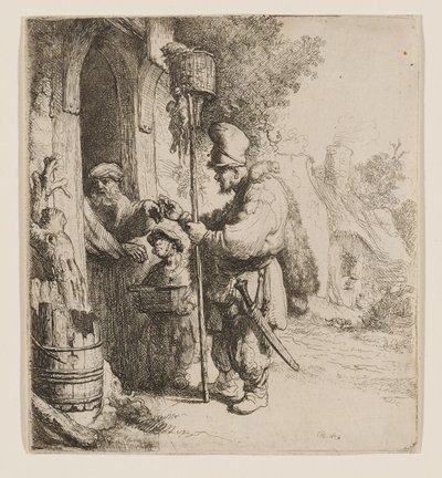 Obchodník s jedy na krysy od Rembrandt van Rijn