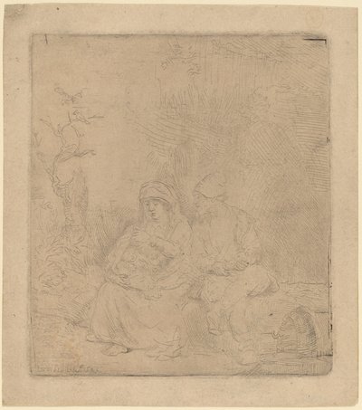 Zbytek na letu: Lehce leptané od Rembrandt van Rijn