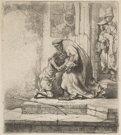 Návrat marnotratného syna, 1636. od Rembrandt van Rijn