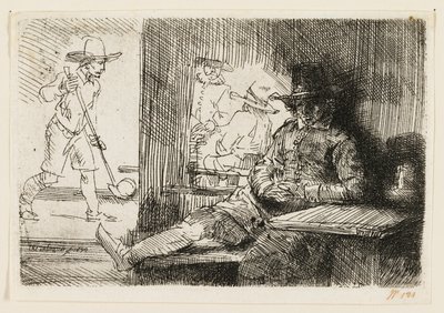 Ringballový hráč od Rembrandt van Rijn