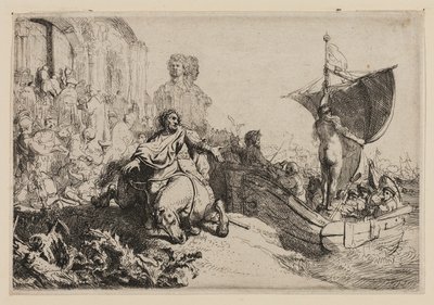 Loď štěstí od Rembrandt van Rijn