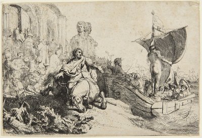 Loď štěstí od Rembrandt van Rijn