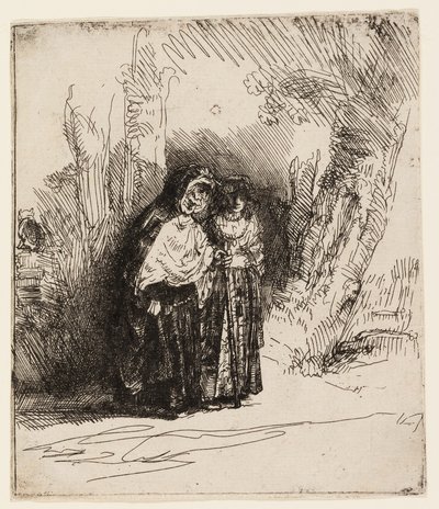 Španělská cikánka "Preciosa od Rembrandt van Rijn