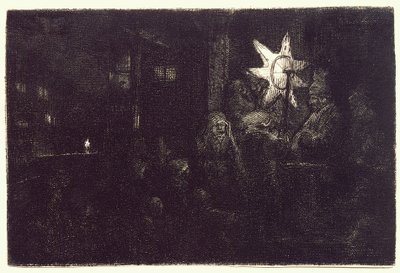 Hvězda králů od Rembrandt van Rijn