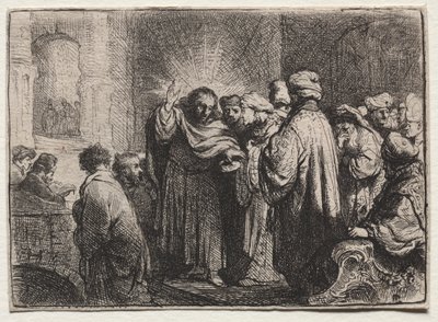 Pocta Peníze od Rembrandt van Rijn