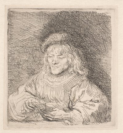 Hráč karet od Rembrandt van Rijn