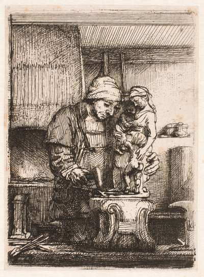 Zlatník od Rembrandt van Rijn