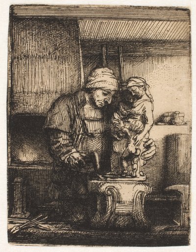 Zlatník od Rembrandt van Rijn