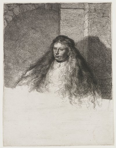Velká židovská nevěsta od Rembrandt van Rijn