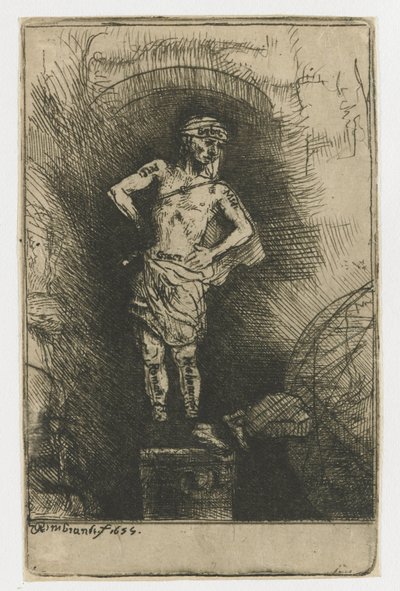Obraz, který viděl Nabuchodonozor od Rembrandt van Rijn