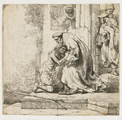Návrat marnotratného syna od Rembrandt van Rijn