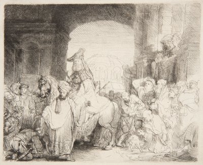 Triumf Mordecaie od Rembrandt van Rijn