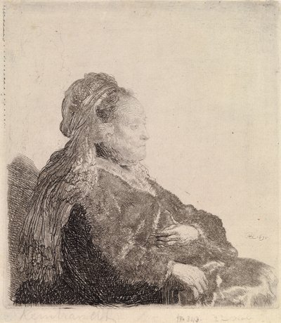 Bez názvu od Rembrandt van Rijn