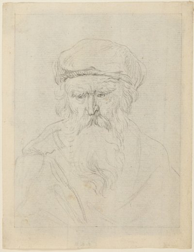 Mrzutý stařec od Rembrandt van Rijn