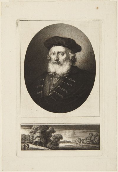 Stařec s čepicí od Rembrandt van Rijn