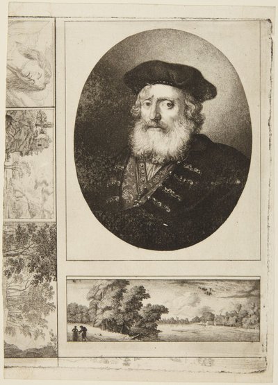 Stařec v čepici od Rembrandt van Rijn