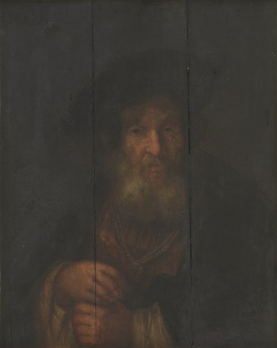 Portrét starého Žida od Rembrandts skole