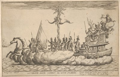Asterion, ze série Nádoby Argonautů pro svatební oslavu Cosimo..., 1608. od Remigio Cantagallina