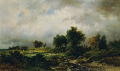 letní krajina od Remigius Adrianus van Haanen