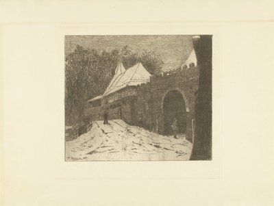 Panoráma města s Koppelpoort v Amersfoort od Remmert Dekker