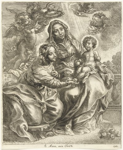 Anna ve třech od Remoldus Eynhoudts