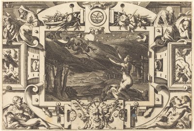 Zaklínadlo Medea od René Boyvin after Leonard Thiry