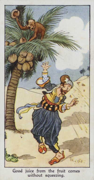 Východní přísloví: (barevná litografie) od René Bull