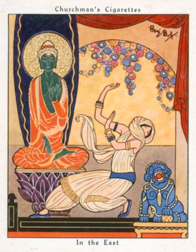 Na východě (barevná litografie) od René Bull