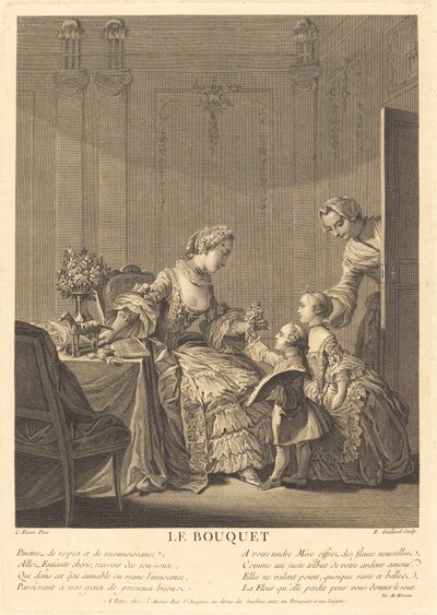 Kytice od René Gaillard after Charles Eisen