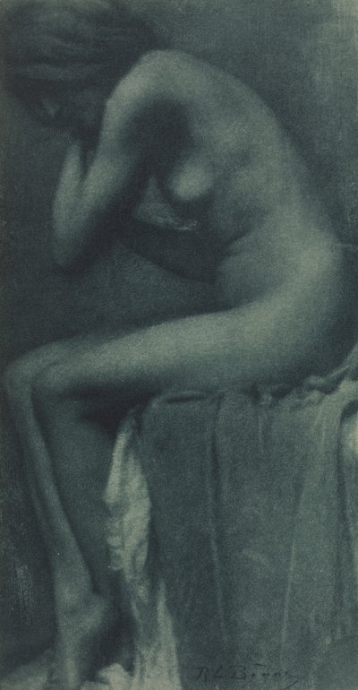 Práce s kamerou: Studie [akt], 1906. od René Le Bègue