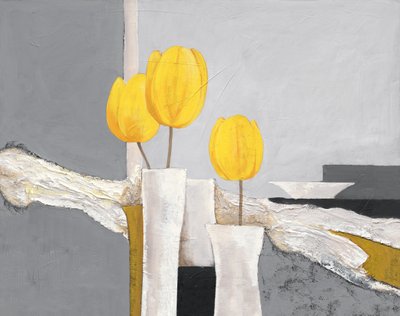 Zářivě žluté tulipány od Renate Holzner
