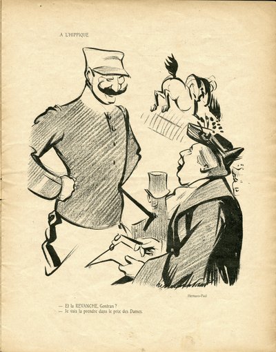 Ilustrace Hermann-Paul (1864-1940) v Divoké kachně od Rene George Hermann Paul