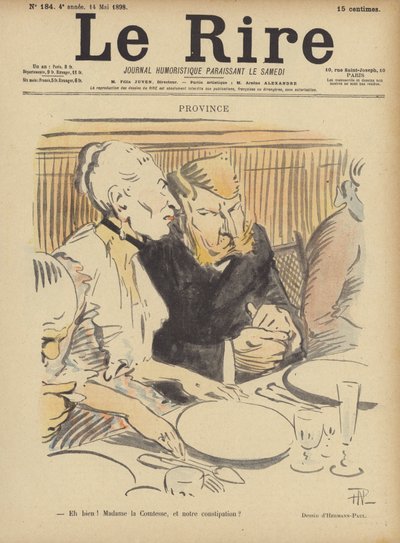 Ilustrace pro Le Rire od Rene George Hermann Paul