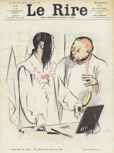 Ilustrace pro Le Rire od Rene George Hermann Paul