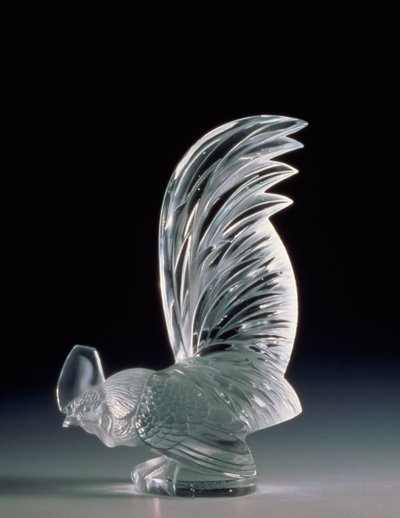 Coq Nain (malý bantam) uzávěr chladiče od Rene Jules Lalique