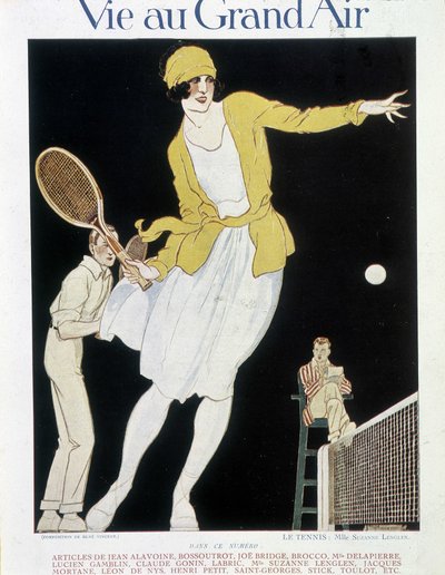 Suzanne Lenglenová od Rene Vincent