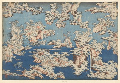 Sneeuwlandschap Yuki no sansui (název na objektu) od Renshi